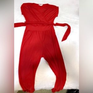 Cute silk jumpsuit
